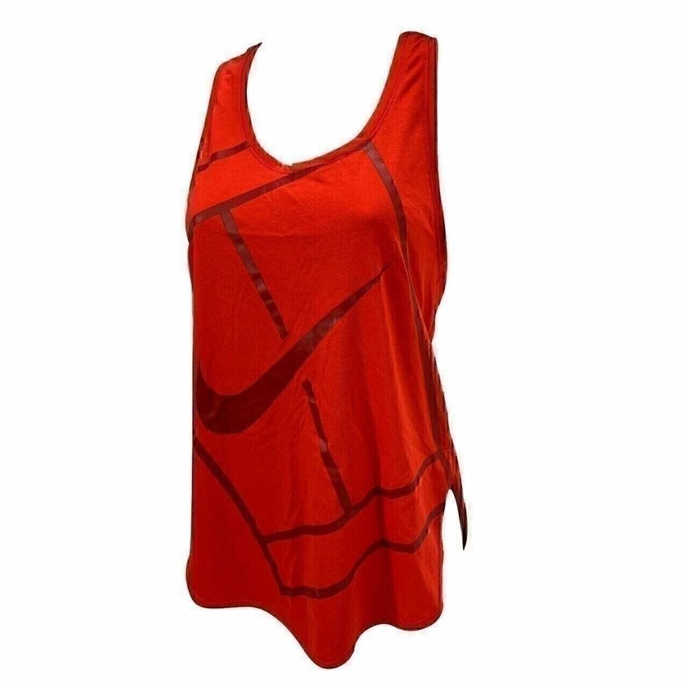 Nike Women's Baseline Tennis Tank Top (728725 )XS Red